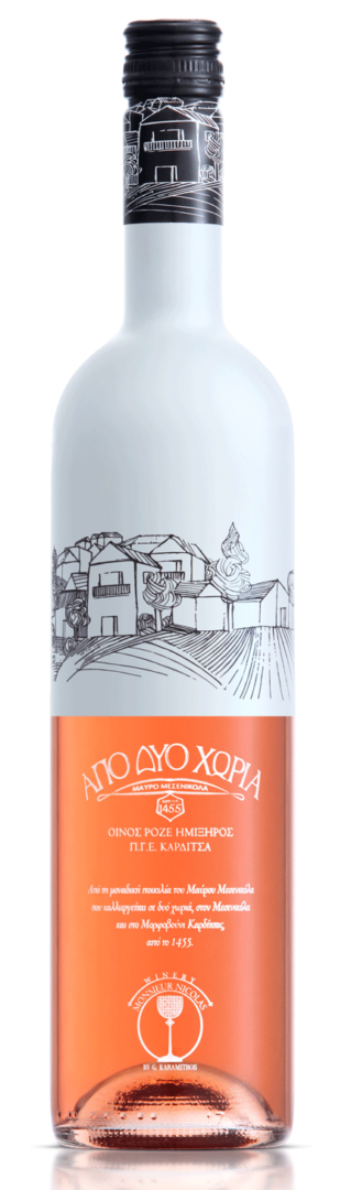 Domaine Messenicolas by G. Karamitros Two Villages Rose 750ml